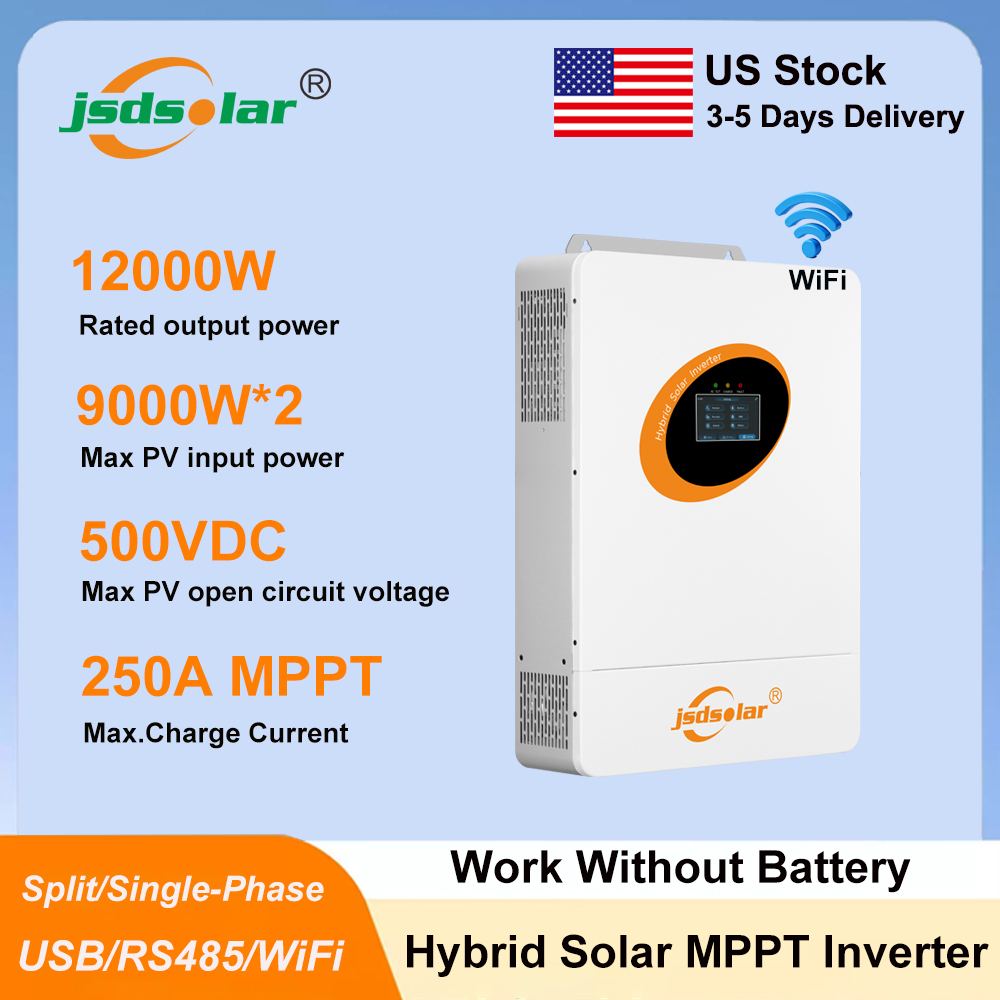 Flexible Solar Panel - Jsdsolar 12KW 48V Inverter Surya Hibrida
