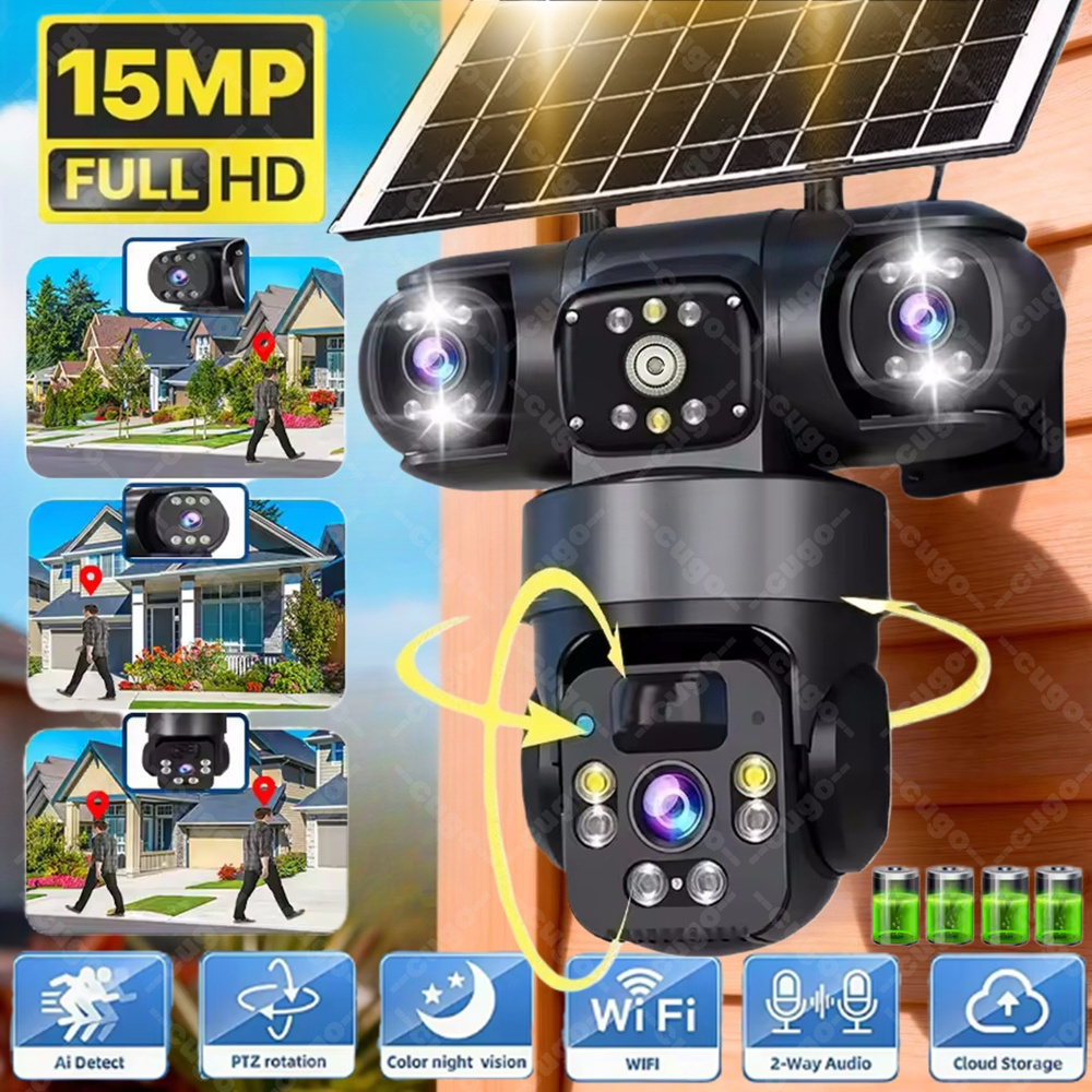 Jinko Solar Panel Cheetah - Kamera WIFI V380 3 Layar 3