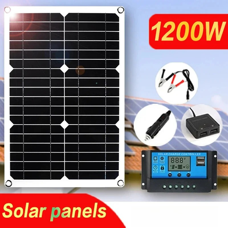 Jinko Solar Panel Cheetah - Pengisi Daya Panel Surya Fleksibel 12V