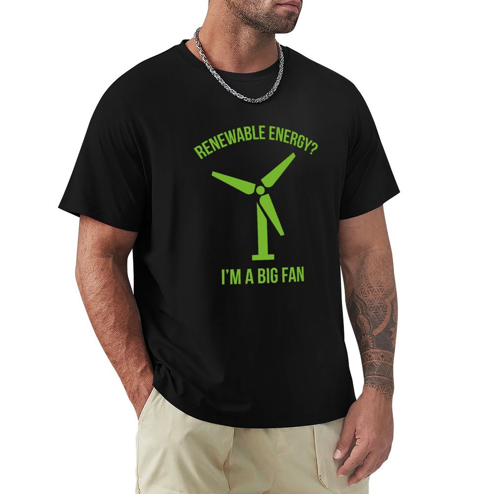 Renewable Energy In China - Kaos Energi Terbarukan Kaos Kerja Luar