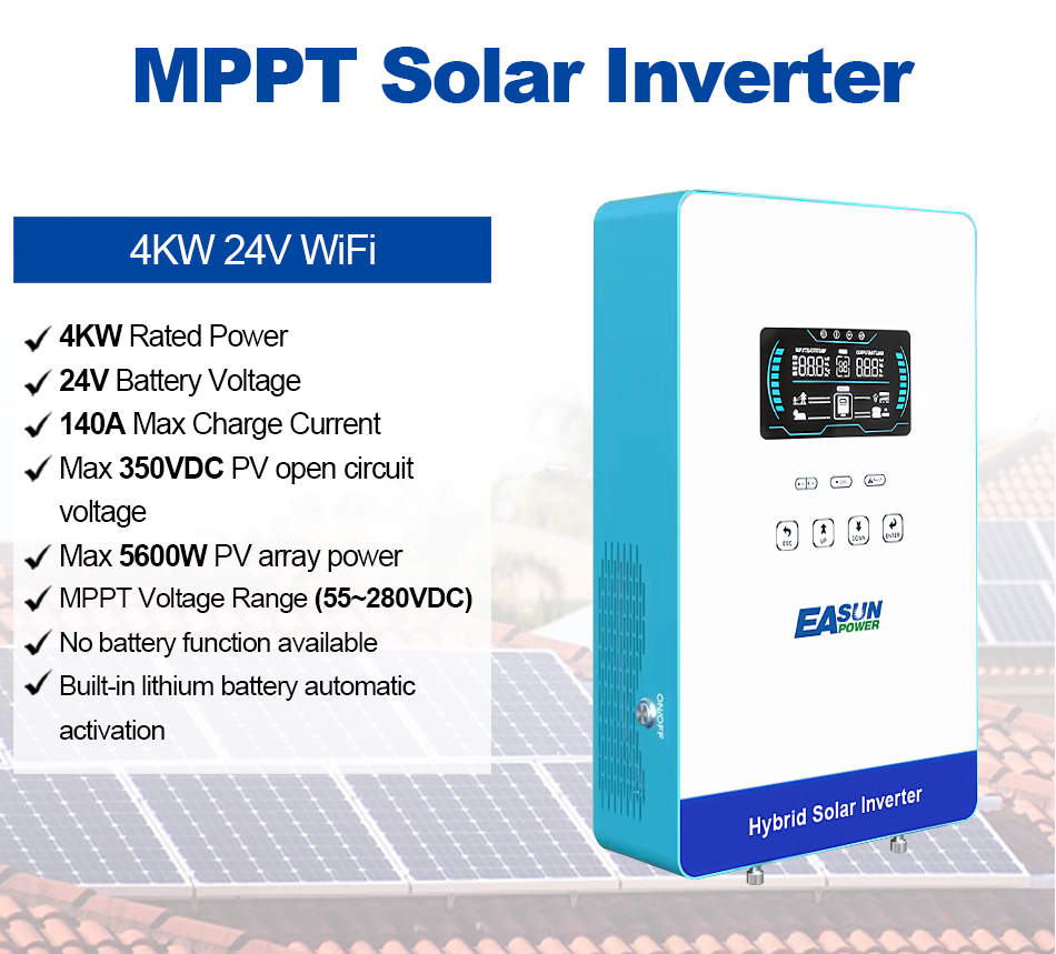 EASUN POWER Inverter 4KW 110V  - Flexible Solar Panel ulasan dan harga