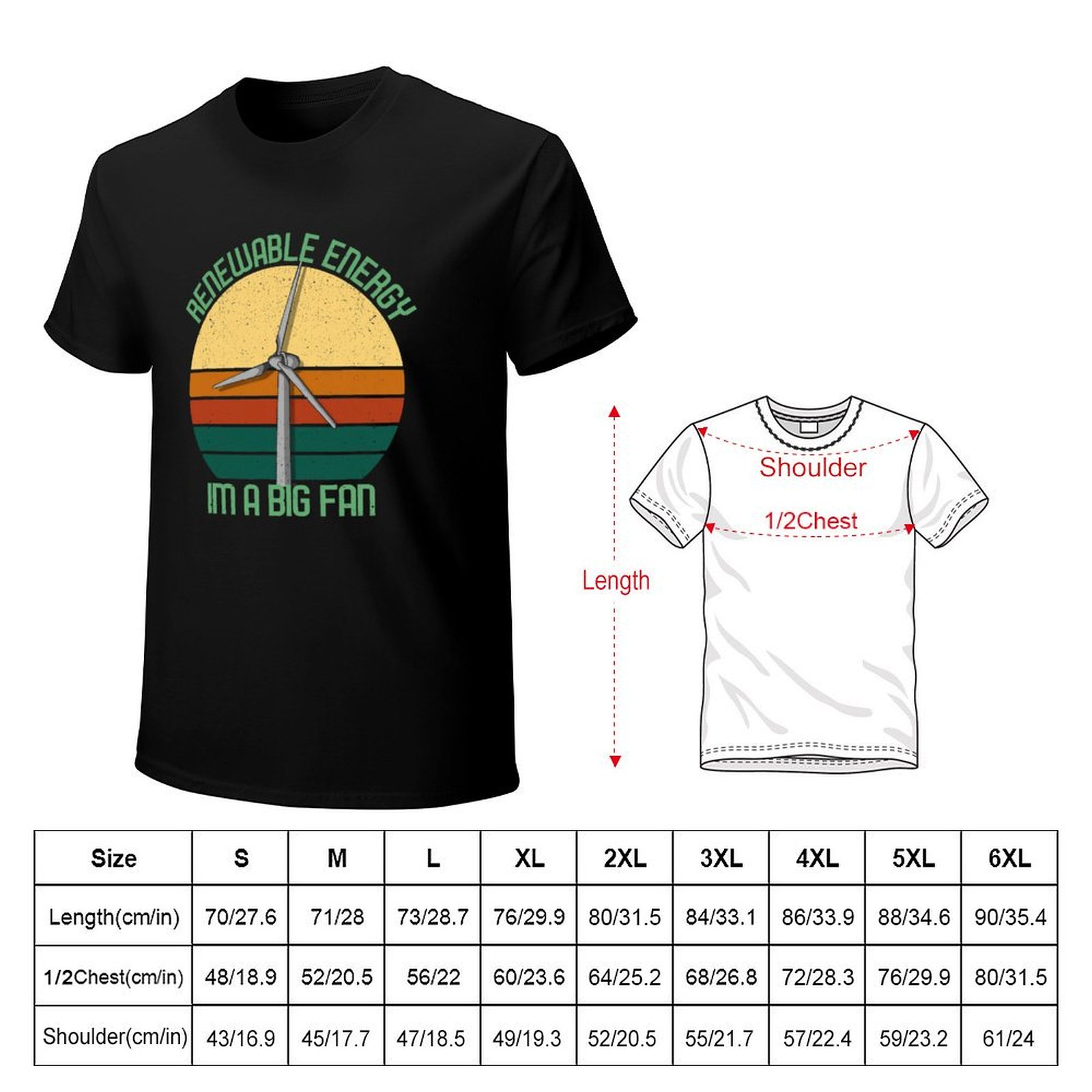Kaos Vintage Hari Bumi Energi  - Renewable Energy In China ulasan dan harga