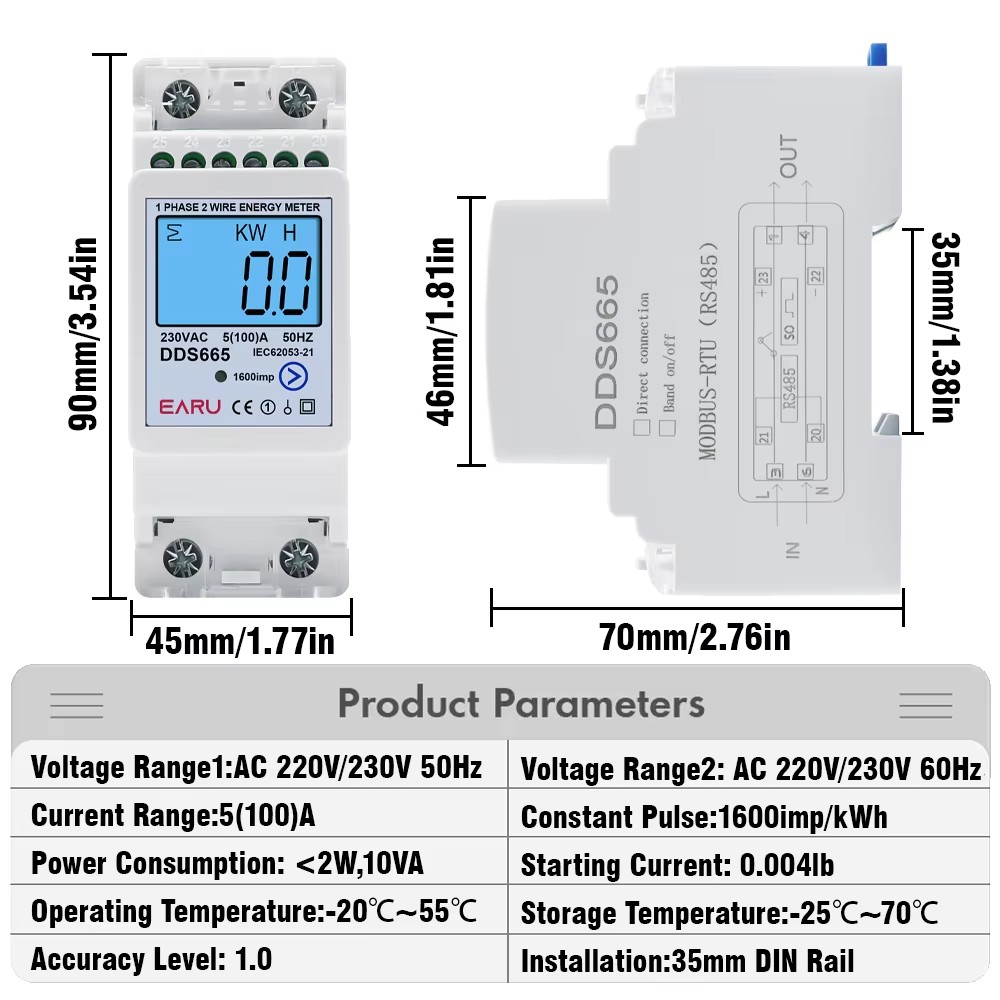 EARU AC230V 50Hz 60Hz 100A Pen - Renewable Energy Demonstration Kit ulasan dan harga