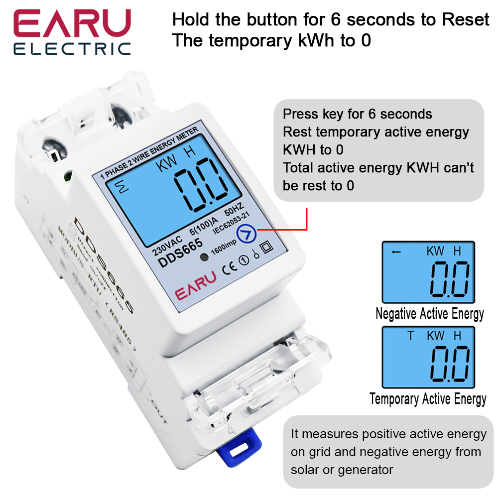 EARU AC230V 50Hz 60Hz 100A Pen - Renewable Energy Demonstration Kit ulasan dan harga