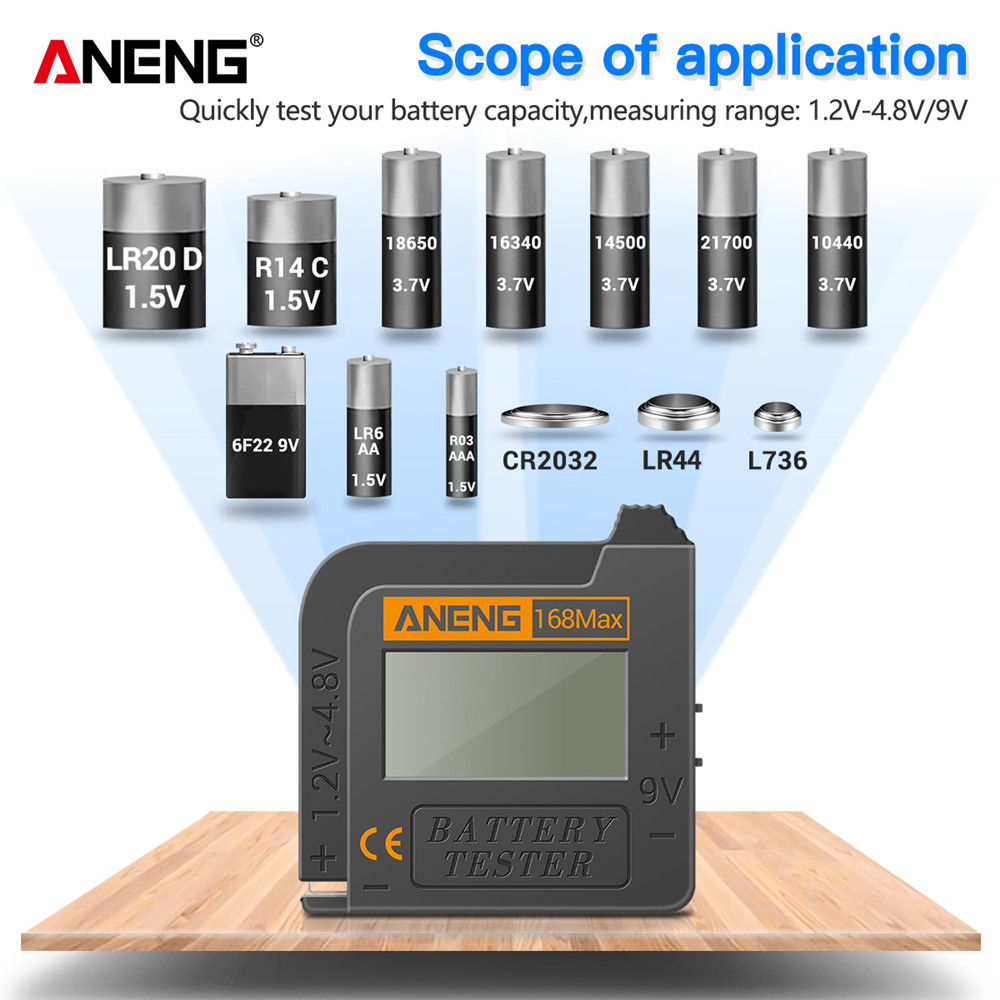 ANENG 168MAX Alat Uji Kapasita - Renewable Energy Demonstration Kit ulasan dan harga