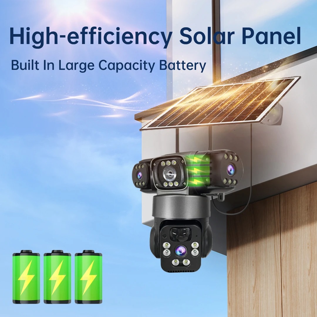 Kamera Solar 15MP V380 Pro Out - Jinko Solar Panel Cheetah ulasan dan harga