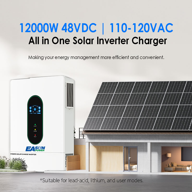 EASUN US 12KW 12000W Inverter  - Flexible Solar Panel ulasan dan harga
