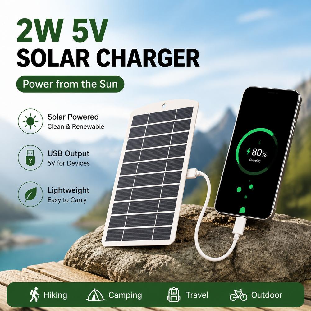 Pengisi Daya Panel Surya 5V 2W - Jinko Solar Panel Cheetah ulasan dan harga