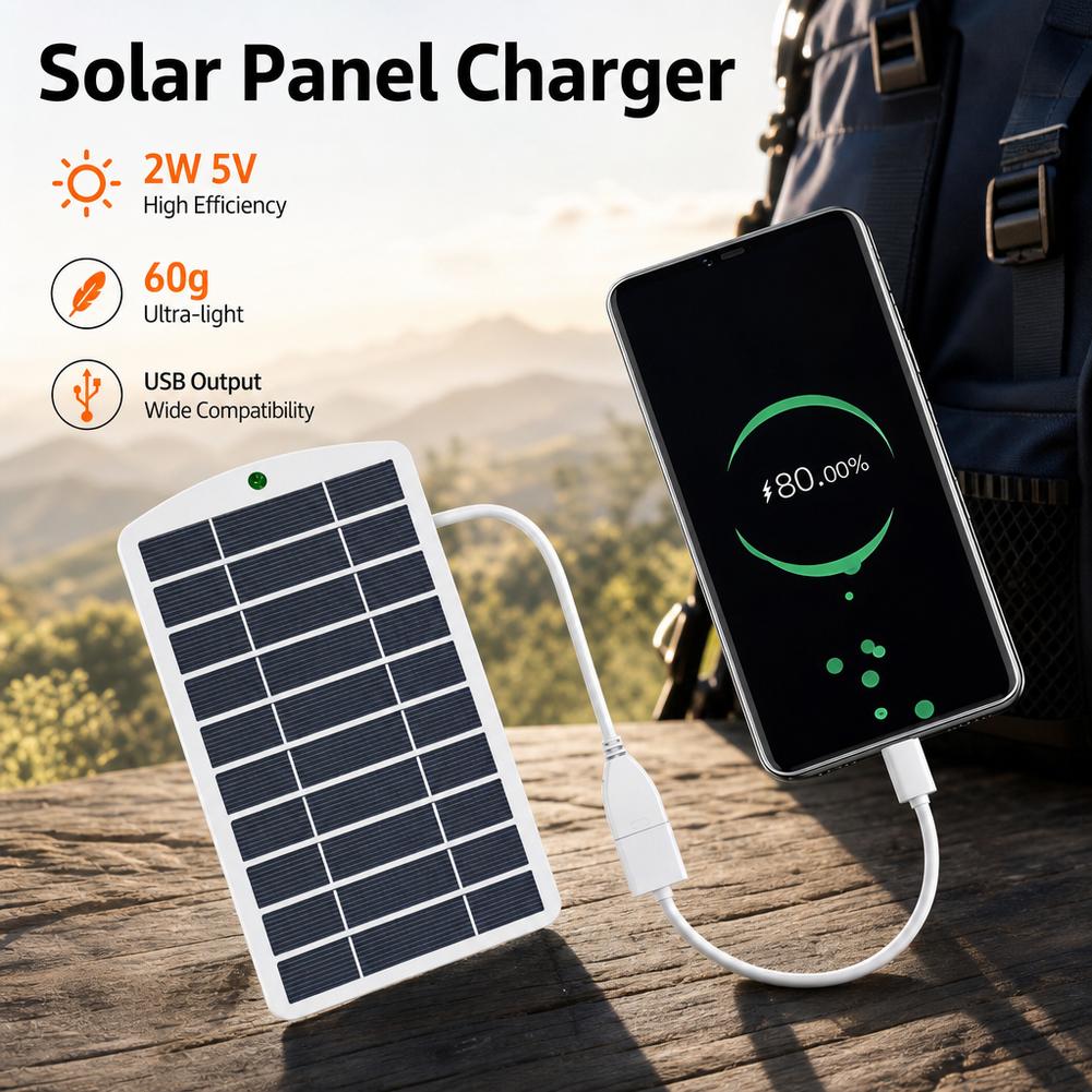 Pengisi Daya Panel Surya 5V 2W - Jinko Solar Panel Cheetah ulasan dan harga