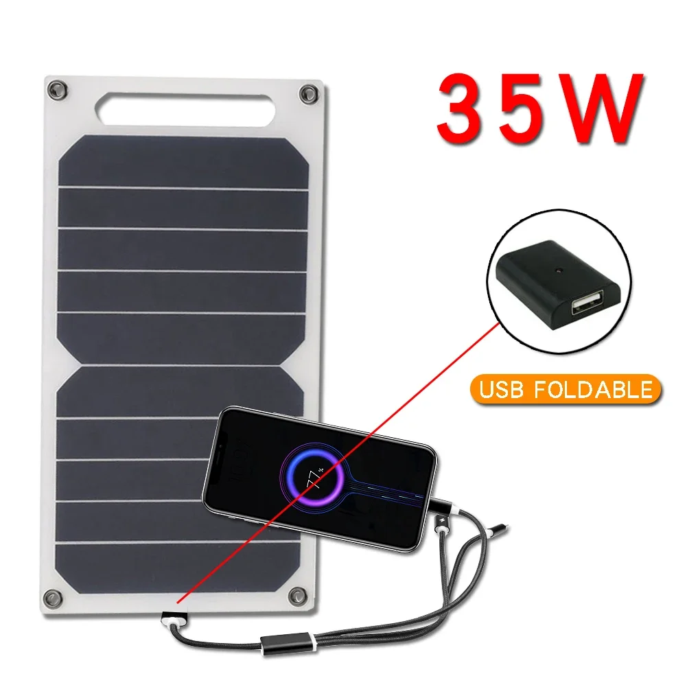 Panel Surya 35W dengan USB Tah - Jinko Solar Panel Cheetah ulasan dan harga